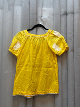 SIZE XS J CREW YLLW WHT Tops
