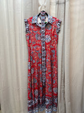 SIZE L DALIA MCPHEE RED BLUE Dress