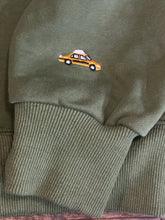 SIZE S/M PARKE Olive SWEATSHIRT