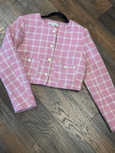 Size M RACHEL ZOE PINK WHITE Blazers