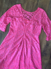SIZE 12 Lilly Pulitzer HOT PINK Dress