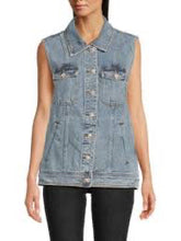 SIZE M AMANDA UPRICHARD MEDIUM WASH Outerwear