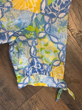 SIZE 14 Lilly Pulitzer BLUE YELLOW Dress