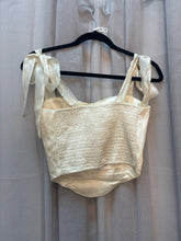 SIZE L PRETTY GARBAGE Ivory Tops