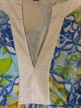 SIZE 14 Lilly Pulitzer BLUE YELLOW Dress
