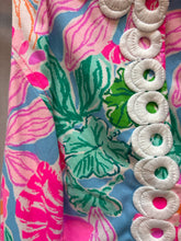 SIZE 12 Lilly Pulitzer BLU PNK GRN Dress