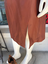 SIZE 12 WHITE HOUSE BLACK MARKET Brown Skirt