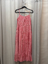 SIZE L SIM & SAM RED WHITE Dress