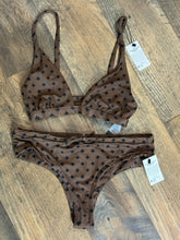 SIZE L DARLIN BLK BRWN Swimsuit