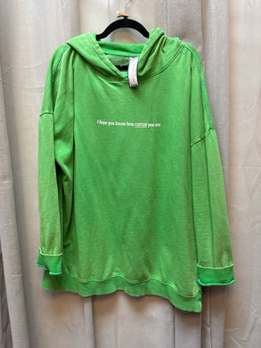 SIZE L JADELYNN BROOKE SWEATSHIRT